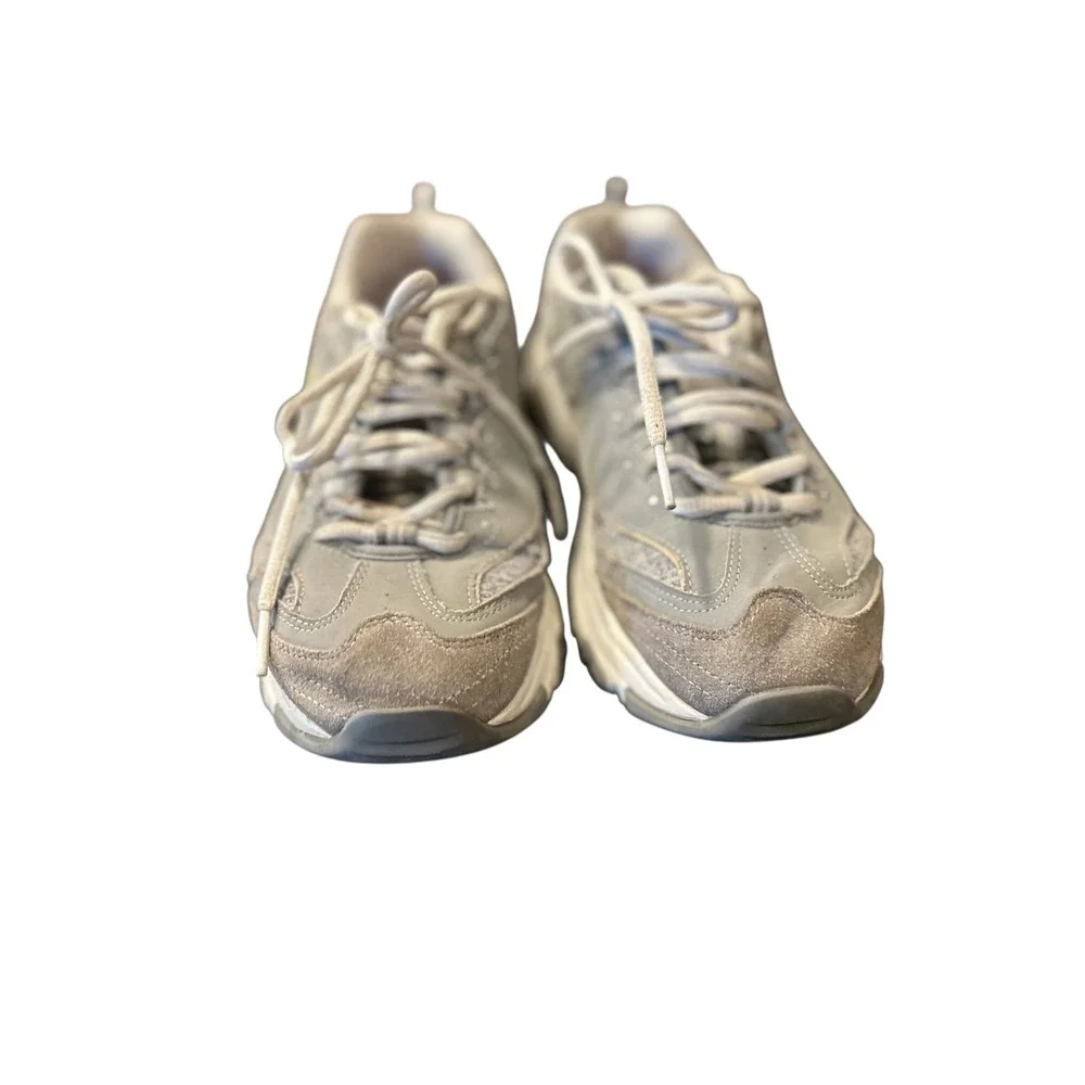 Skechers Women's Gray Sneakers Athletic Walking‎ Shoes Size 8.5